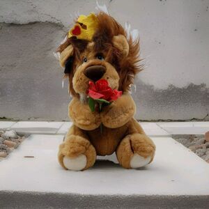 Vintage 1988 Applause Lionheart Lion King Precious Moments Plush  RARE